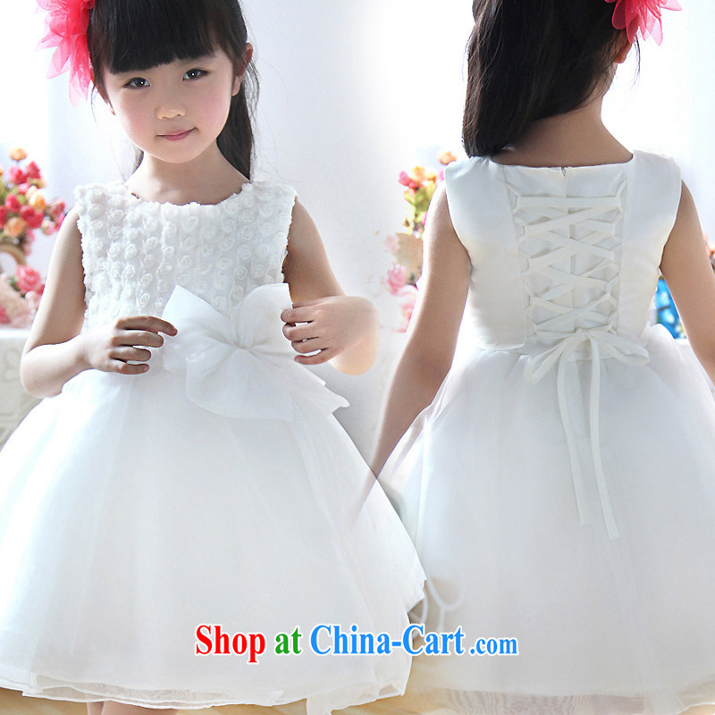 Moon 珪 guijin a lint-free cloth cute flower Princess skirt flower children girls dress clothes show dress T 29 6 yards from Suzhou shipping