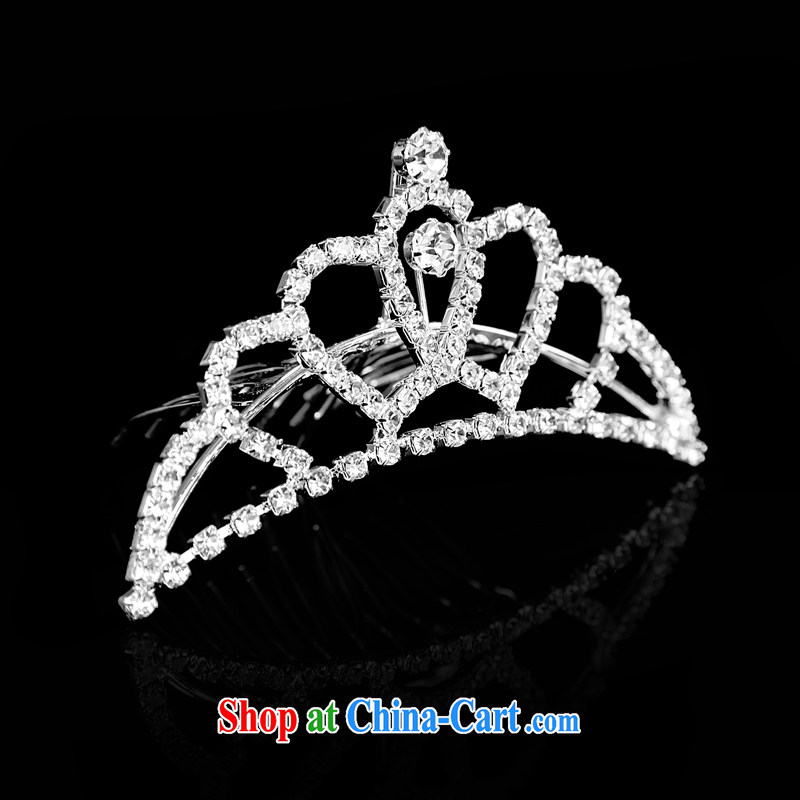 Paul love Ms Audrey EU Yuet-mee, RobinIvy) 2015 new Crown bridal upscale water drilling wedding head-dress wedding accessories only P 10,057 white S, Paul love, Ms Audrey EU, and shopping on the Internet