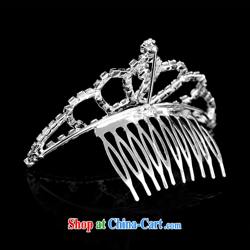 Paul love Ms Audrey EU Yuet-mee, RobinIvy) 2015 new Crown bridal upscale water drilling wedding head-dress wedding accessories only P 10,057 white S, Paul love, Ms Audrey EU, and shopping on the Internet