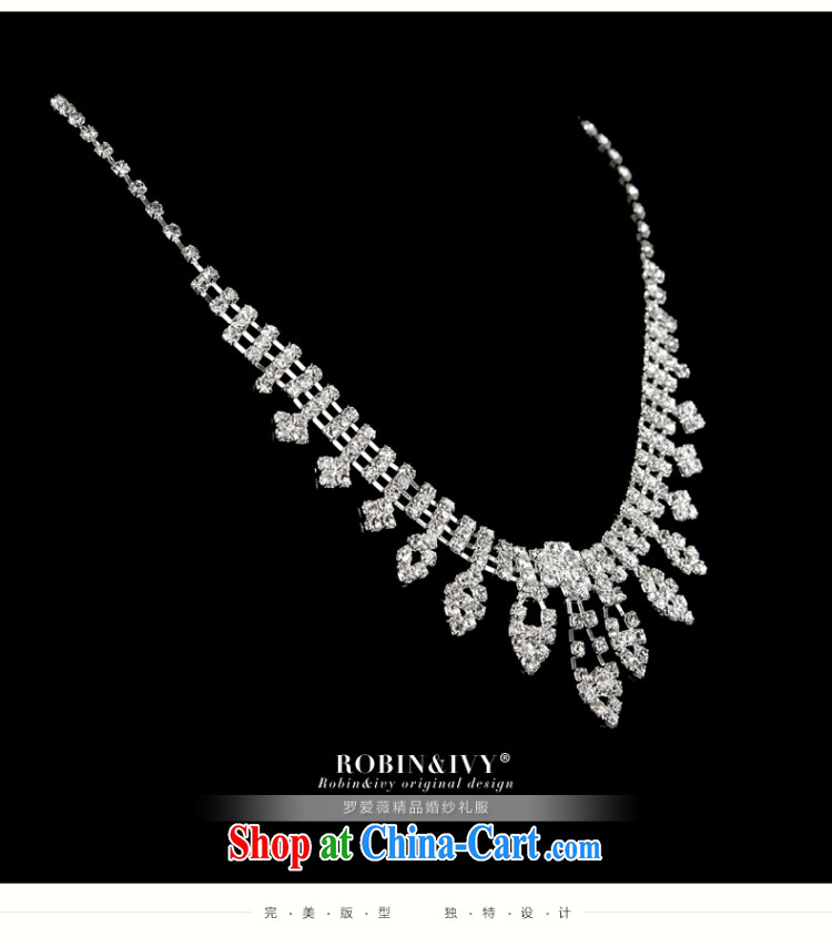 Paul love Ms Audrey EU Yuet-mee, RobinIvy) 2015 new marriage bridal necklace water drilling trends special offers wedding dresses accessories jewelry P 10,115 white pictures, price, brand platters! Elections are good character, the national distribution, so why buy now enjoy more preferential! Health