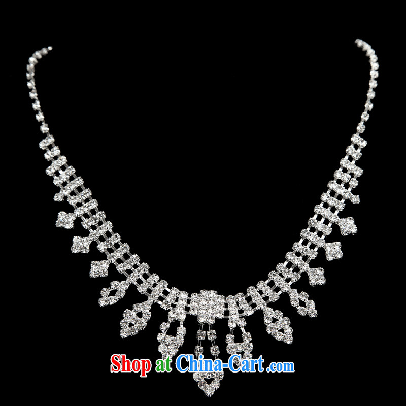 Paul and love Ms Audrey EU Yuet-mee, RobinIvy) 2015 new wedding bridal necklace water drilling trends special offers wedding dresses accessories jewelry P 10,115 white, Paul love, Ms Audrey EU, and shopping on the Internet