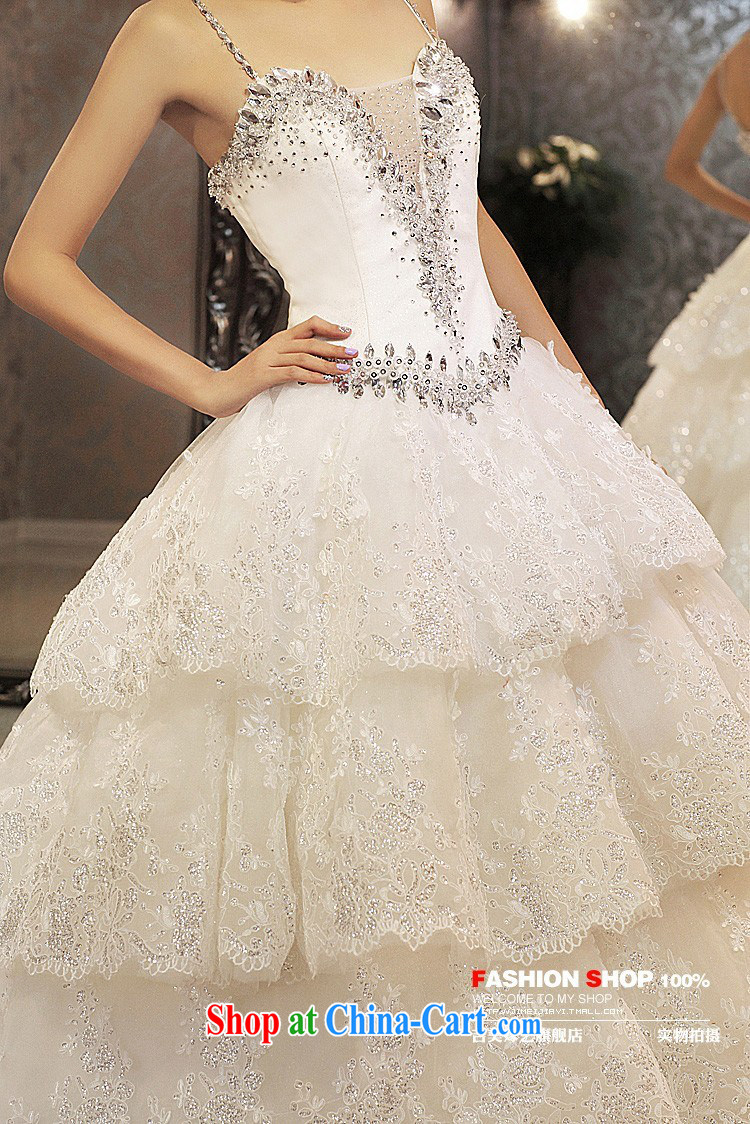 wedding dresses Jimmy married arts 2013 new strap with Korean sweet Princess skirt tail HT 899 bridal wedding white XL pictures, price, brand platters! Elections are good character, the national distribution, so why buy now enjoy more preferential! Health