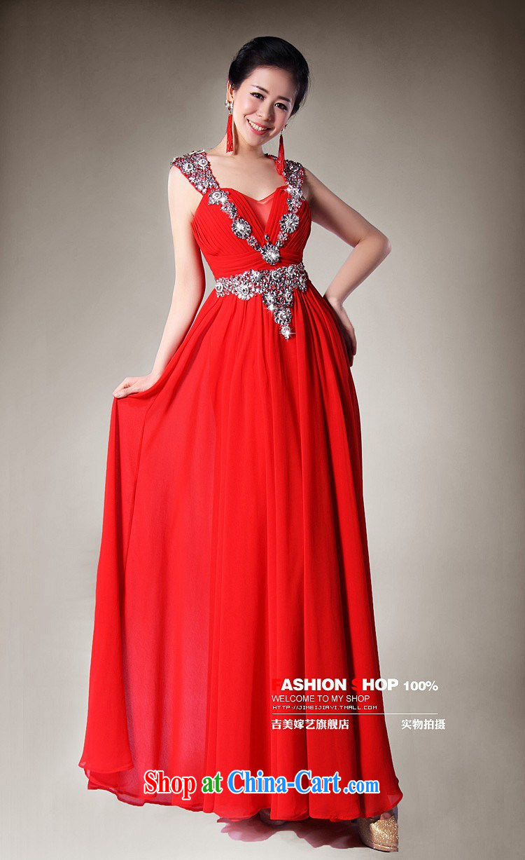 wedding dresses, marry us performing arts 2013 new shoulders Korean bridal gown tail 6062 bridal gown red XL pictures, price, brand platters! Elections are good character, the national distribution, so why buy now enjoy more preferential! Health