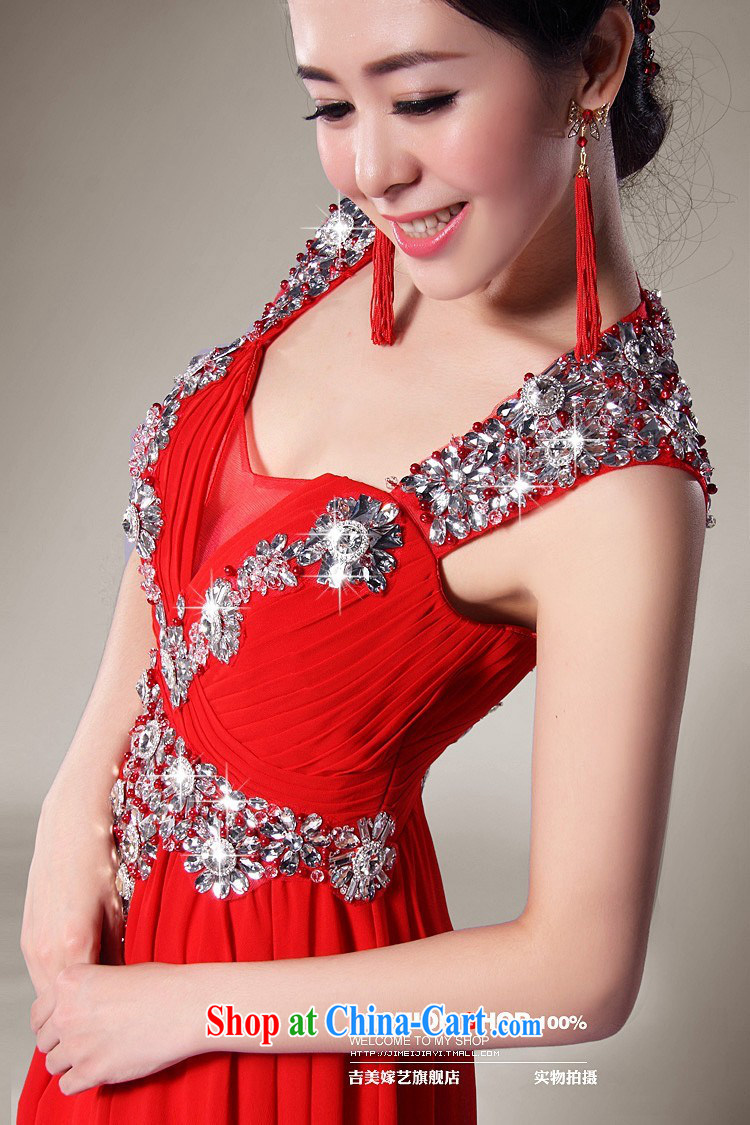 wedding dresses, marry us performing arts 2013 new shoulders Korean bridal gown tail 6062 bridal gown red XL pictures, price, brand platters! Elections are good character, the national distribution, so why buy now enjoy more preferential! Health