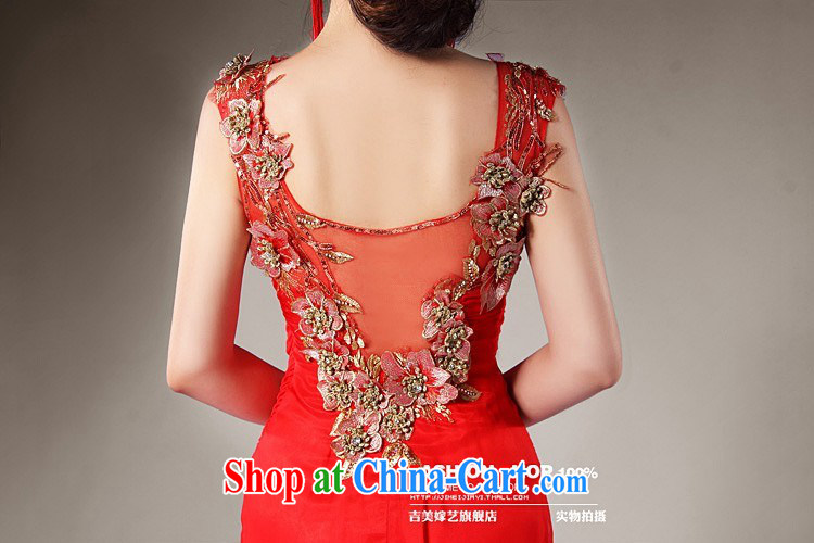 wedding dresses Jimmy married arts 2013 new shoulders Korean bridal gown tail 980 bridal gown red XXL pictures, price, brand platters! Elections are good character, the national distribution, so why buy now enjoy more preferential! Health