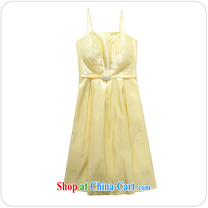 The parting the code strap with small dress 2015 Korean version of the new women short banquet bridesmaid sister graphics thin waist drill conducted dress skirt 4544 wine red XXXL pictures, price, brand platters! Elections are good character, the national distribution, so why buy now enjoy more preferential! Health