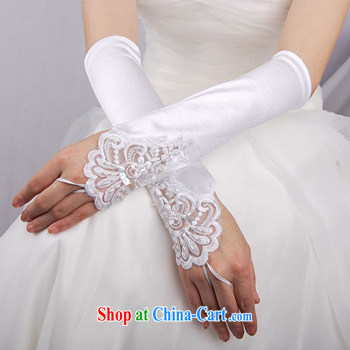 MSLover lace decals long, check the Satin bridal wedding gloves wedding dresses accessories LST 120,902 white pictures, price, brand platters! Elections are good character, the national distribution, so why buy now enjoy more preferential! Health