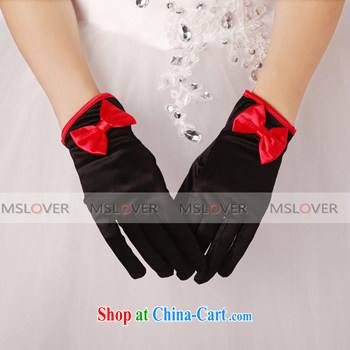 MSLover classic black and red bull bars color Bow Tie Satin 5 refers to a short, Dinner Show bridal wedding gloves wedding gloves ST 1316 black pictures, price, brand platters! Elections are good character, the national distribution, so why buy now enjoy more preferential! Health
