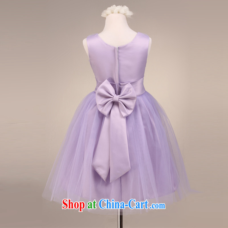 MSLover dream purple shaggy Princess dress children show flower dress FD 130,611 purple 4, name, Mona Lisa (MSLOVER), online shopping