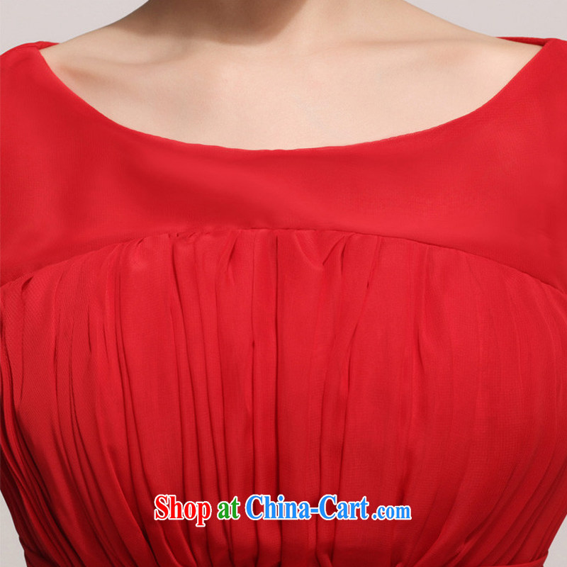 Diane M Qi 2014 new small dress red sexy beauty dress toast Stage service shadow floor photography red L, Diane M Ki, online shopping
