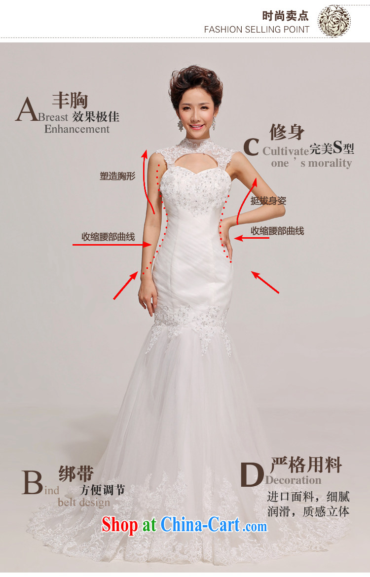 Diane M Ki wedding dresses new 2014 the waist crowsfoot tail Korean Princess a field shoulder lace wedding white L pictures, price, brand platters! Elections are good character, the national distribution, so why buy now enjoy more preferential! Health