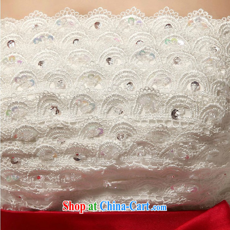 Diane M Qi 2014 sweet Bow Tie bare chest strap with brides, marriage wedding dresses wedding new white XXL, Diane M-kay, online shopping