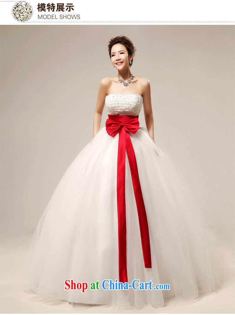 Diane M Qi 2014 sweet Bow Tie bare chest strap with brides, marriage wedding dresses wedding new white XXL pictures, price, brand platters! Elections are good character, the national distribution, so why buy now enjoy more preferential! Health