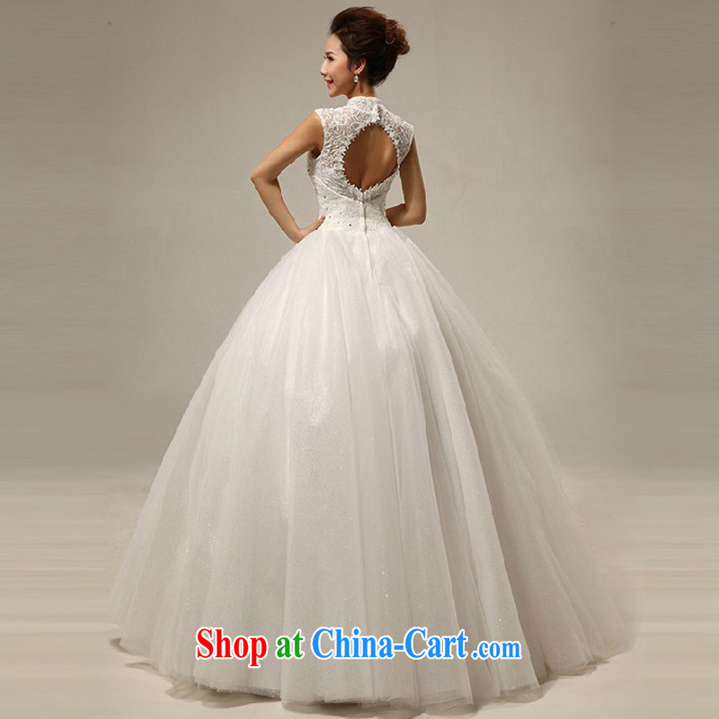 Diane M Ki wedding dresses new 2014 Korean wedding Princess light drill lace zipper with, wedding white L, Diane M Ki, shopping on the Internet