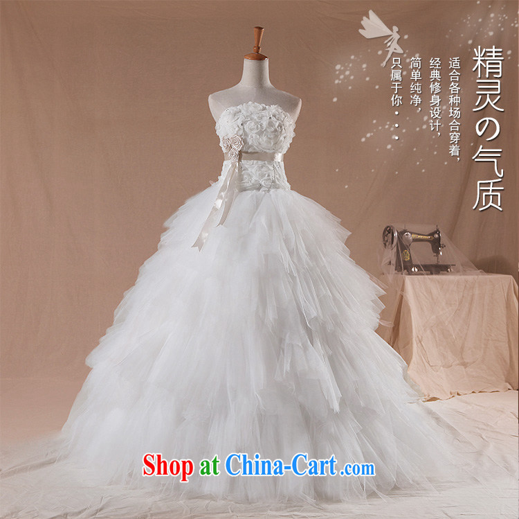 Diane M Qi 2014 New VERY WANG retro elegant sweet Mary Magdalene chest stylish wedding white XXL pictures, price, brand platters! Elections are good character, the national distribution, so why buy now enjoy more preferential! Health