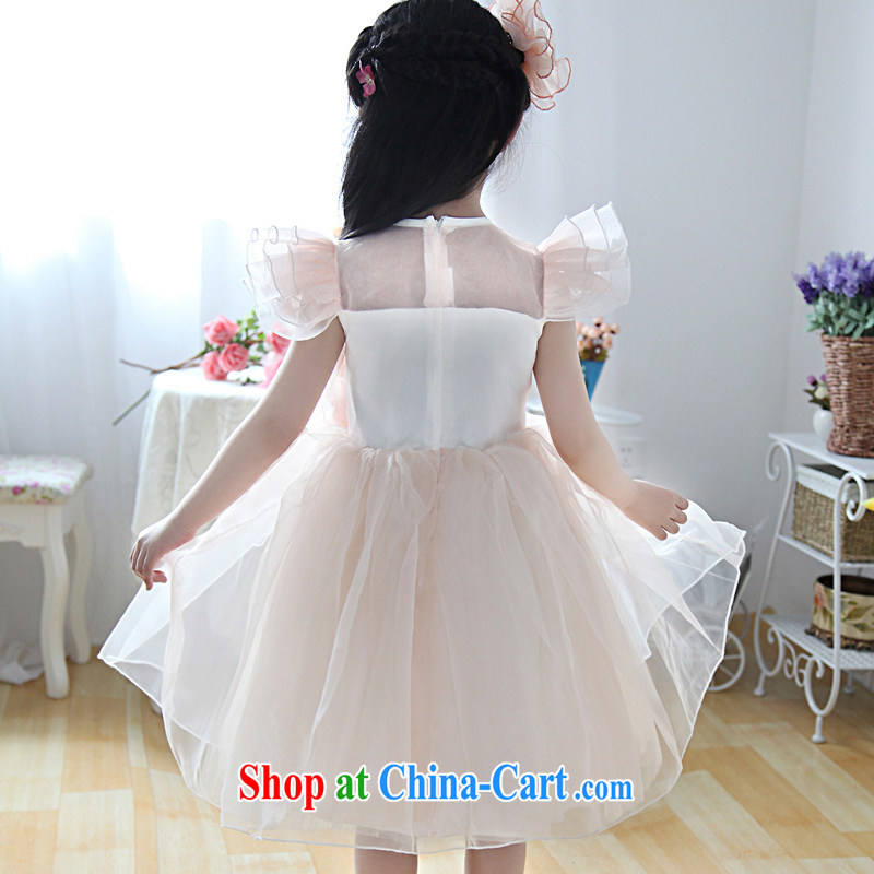 Moon 珪 guijin meat-colored Princess dresses short-sleeved short skirt with Princess skirt girls dress show. T 40 10, scheduled 3 Days from Suzhou shipping, 珪 (guijin), online shopping