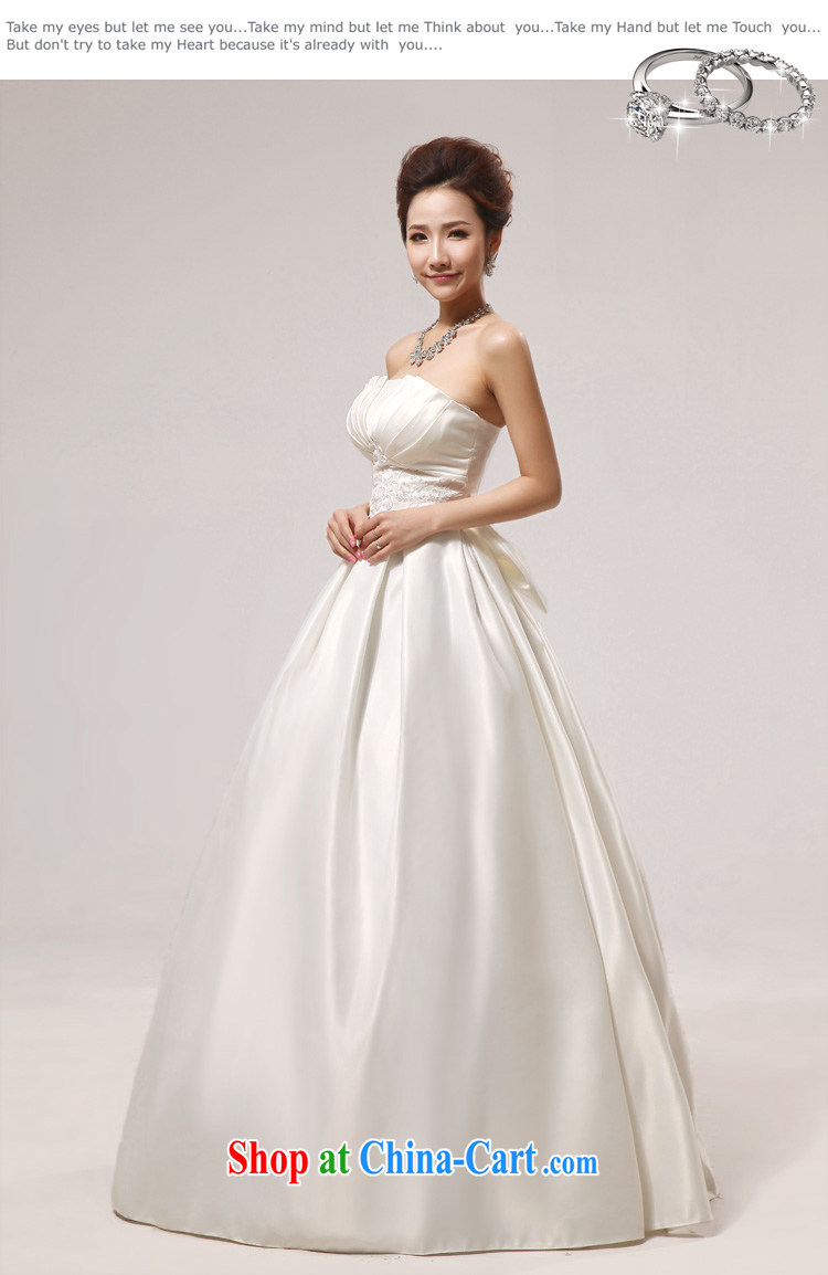 Diane M Ki wedding dresses new 2014 spring wedding Princess Korean ultra graphics thin white wedding wiped his chest, butterfly white XXL pictures, price, brand platters! Elections are good character, the national distribution, so why buy now enjoy more preferential! Health