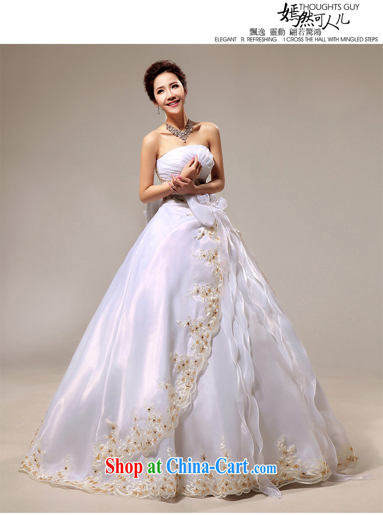 Diane M Ki wedding dresses new 2014 with wedding Mary Magdalene chest Korean Princess graphics thin European root yarn upscale wedding white M pictures, price, brand platters! Elections are good character, the national distribution, so why buy now enjoy more preferential! Health