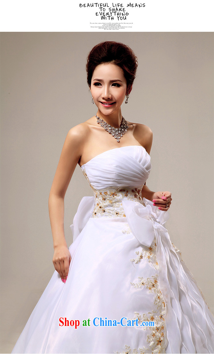 Diane M Ki wedding dresses new 2014 with wedding Mary Magdalene chest Korean Princess graphics thin European root yarn upscale wedding white M pictures, price, brand platters! Elections are good character, the national distribution, so why buy now enjoy more preferential! Health