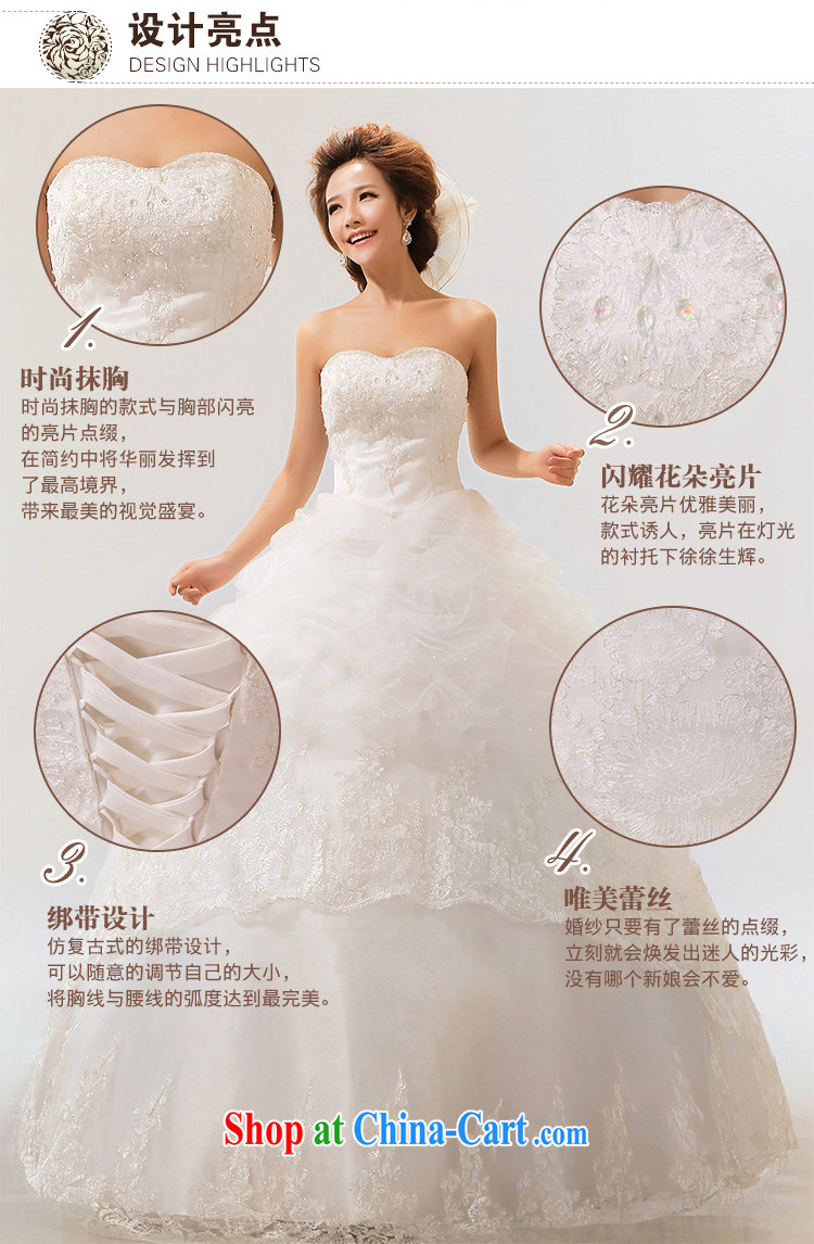 Diane M Qi 2014 new Korean wiped chest wedding dresses with Princess sweet tie pregnant women wedding 12 layer Platinum Edition L pictures, price, brand platters! Elections are good character, the national distribution, so why buy now enjoy more preferential! Health