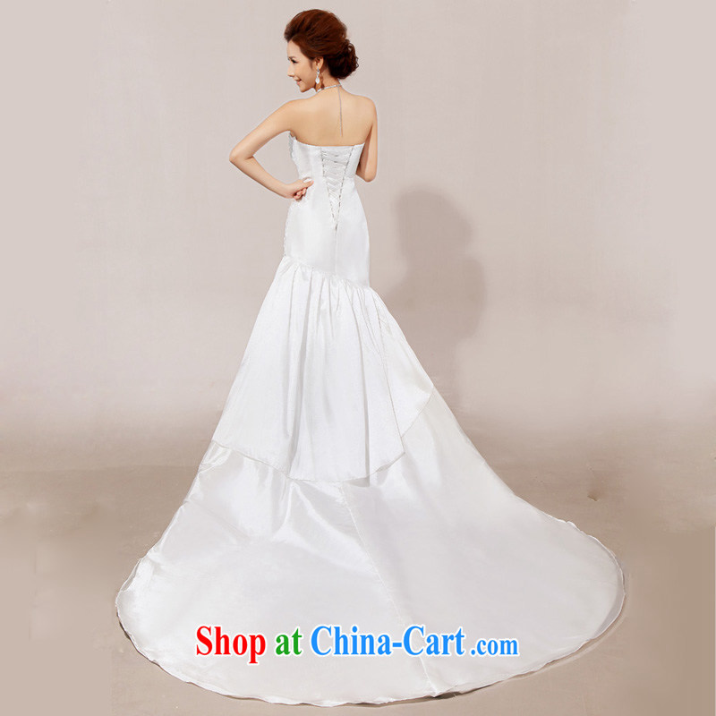 Diane M Qi 2014 spring new wipe chest advanced lace crowsfoot wedding dresses bridal replacing white L, Diane M Ki, shopping on the Internet