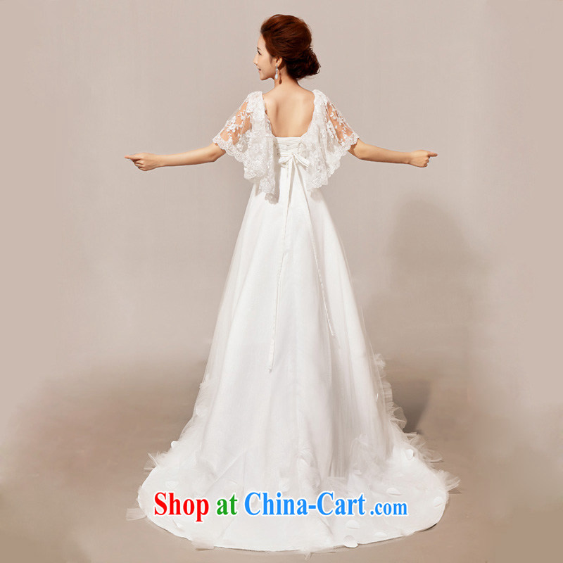 Diane M Qi 2014 new Angel lace-chun, a small shoulder at Merlion married Yi wedding dresses white XXL, Diane M Ki, shopping on the Internet
