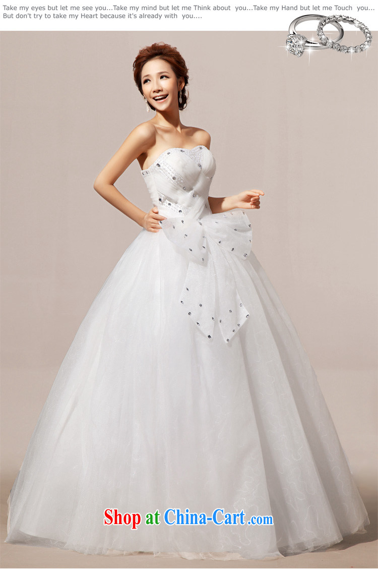 Diane M Ki new 2014 wedding wedding wedding Korean wrinkled wood drill church wedding dresses white XXL pictures, price, brand platters! Elections are good character, the national distribution, so why buy now enjoy more preferential! Health