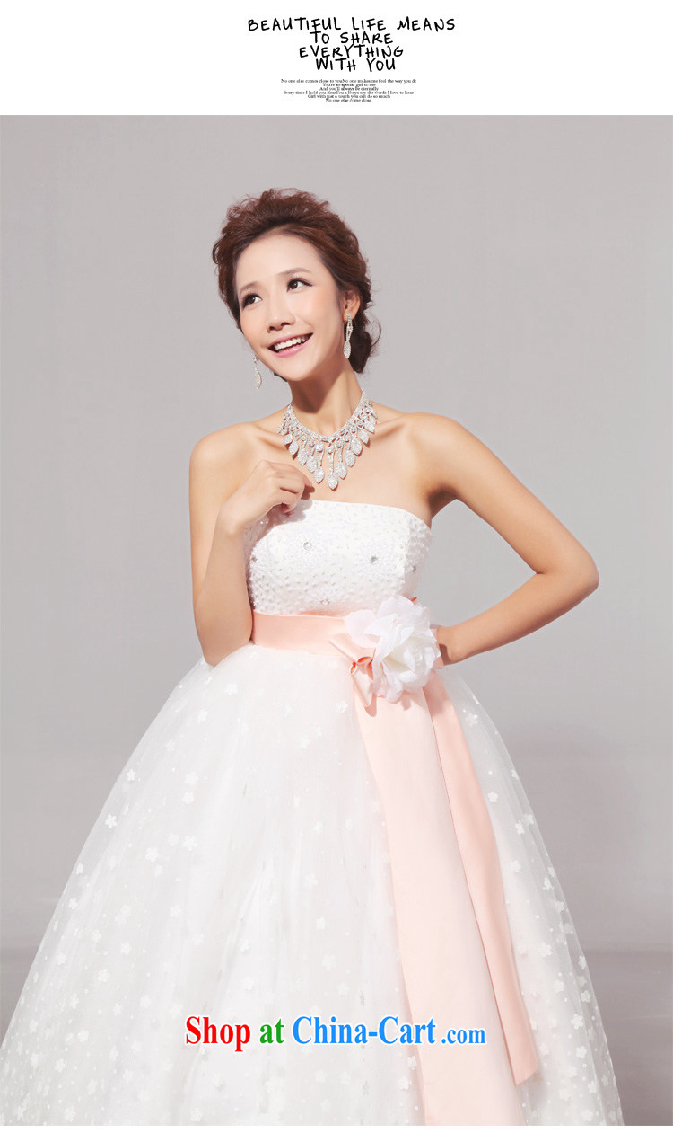 Diane M Qi 2014 new sweet pregnant women, the Korean wedding wedding dress wiped chest wedding white XXL pictures, price, brand platters! Elections are good character, the national distribution, so why buy now enjoy more preferential! Health