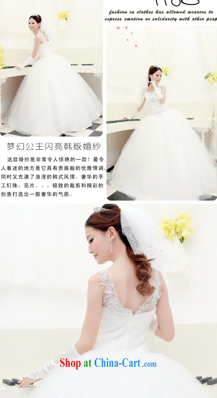 Diane M Ki wedding V for pregnant women to wear spring wedding wedding dresses new 2014 shoulder straps wedding cream M pictures, price, brand platters! Elections are good character, the national distribution, so why buy now enjoy more preferential! Health