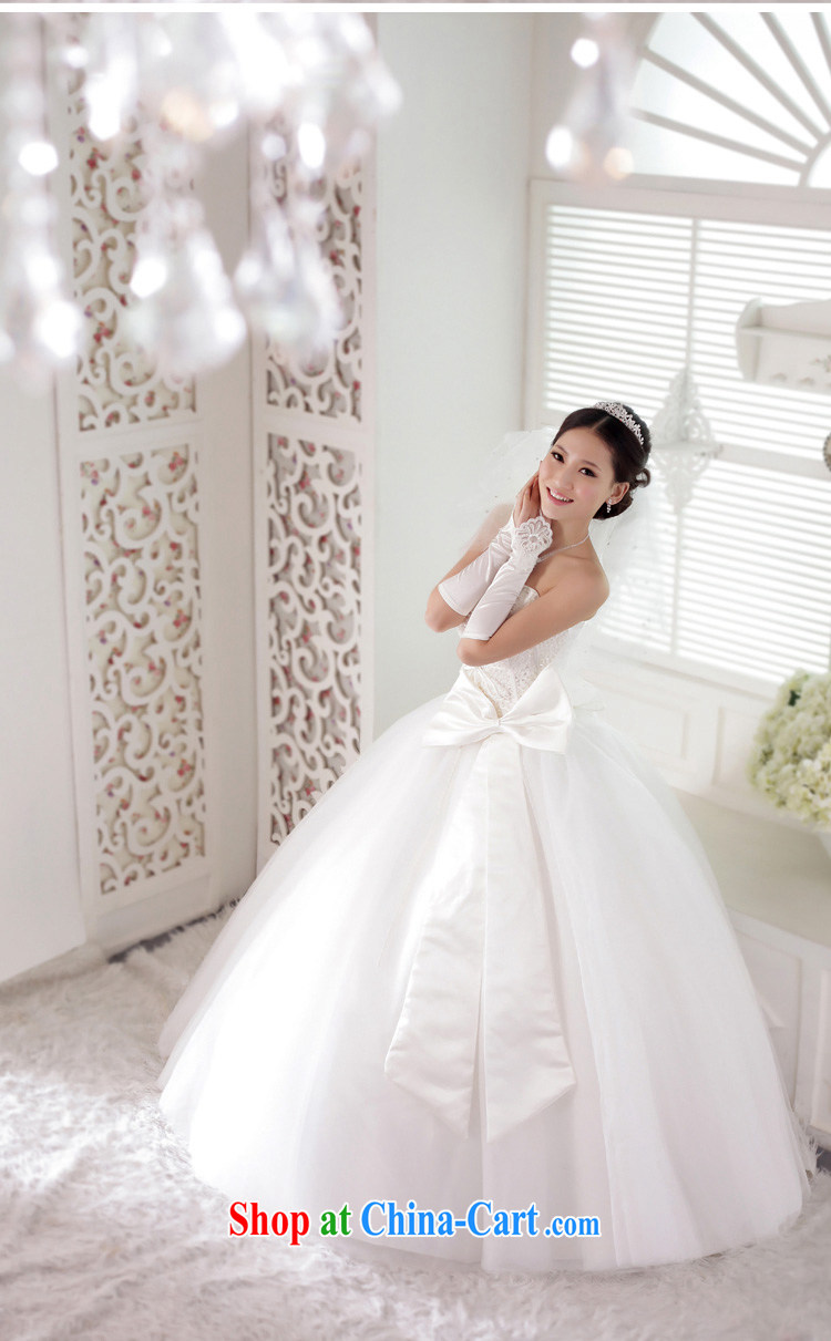 Diane M Qi 2014 new Korean sweet butterfly knot diamond jewelry wiped his chest to tie, bridal wedding dresses white L waist 2 feet 1 pictures, price, brand platters! Elections are good character, the national distribution, so why buy now enjoy more preferential! Health