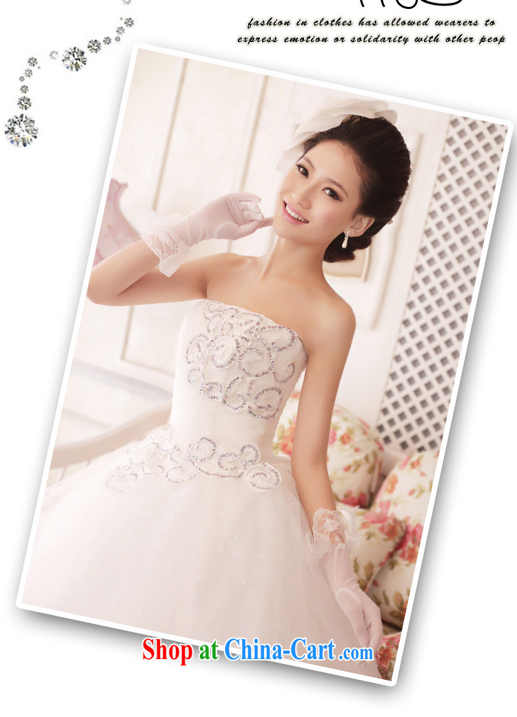 wedding dresses new 2014 erase chest strap Korean pregnant women high waist. Summer wedding white XXL waist 2 feet 4 pictures, price, brand platters! Elections are good character, the national distribution, so why buy now enjoy more preferential! Health