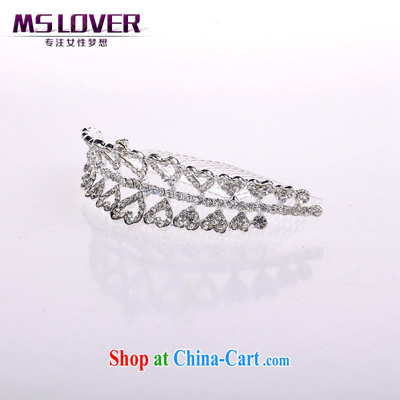MSlover crystal alloy bridal Crown bridal accessories and ornaments hair accessories wedding hair accessories comb SP 0114, name, Mona Lisa (MSLOVER), online shopping