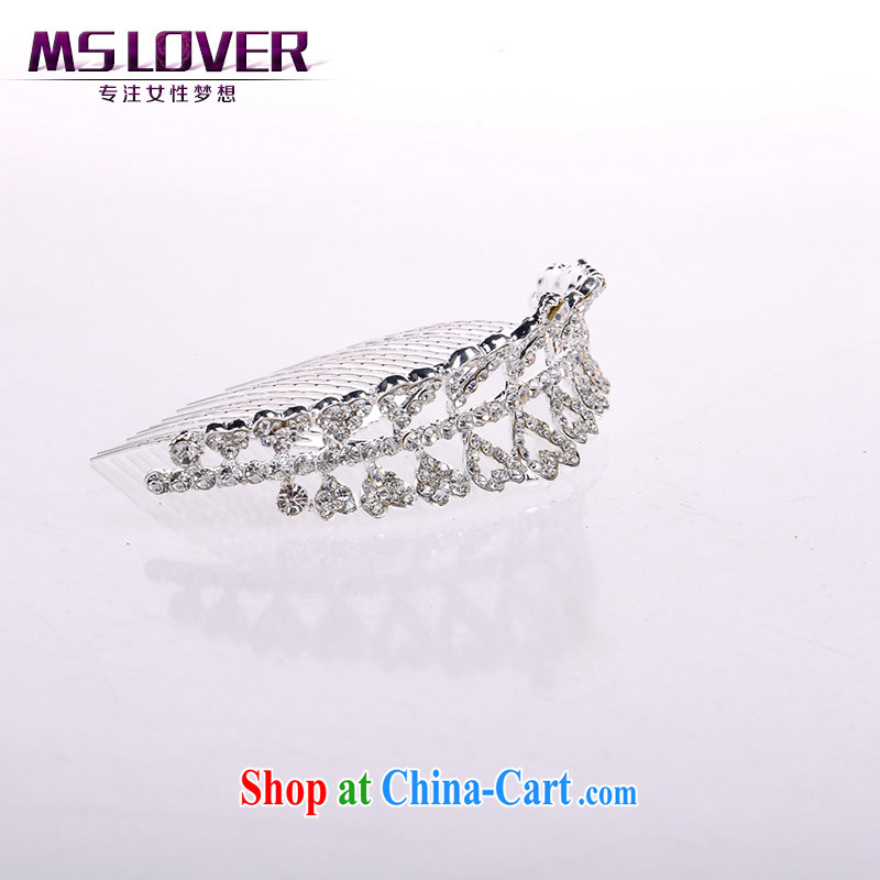 MSlover crystal alloy bridal Crown bridal accessories and ornaments hair accessories wedding hair accessories comb SP 0114, name, Mona Lisa (MSLOVER), online shopping
