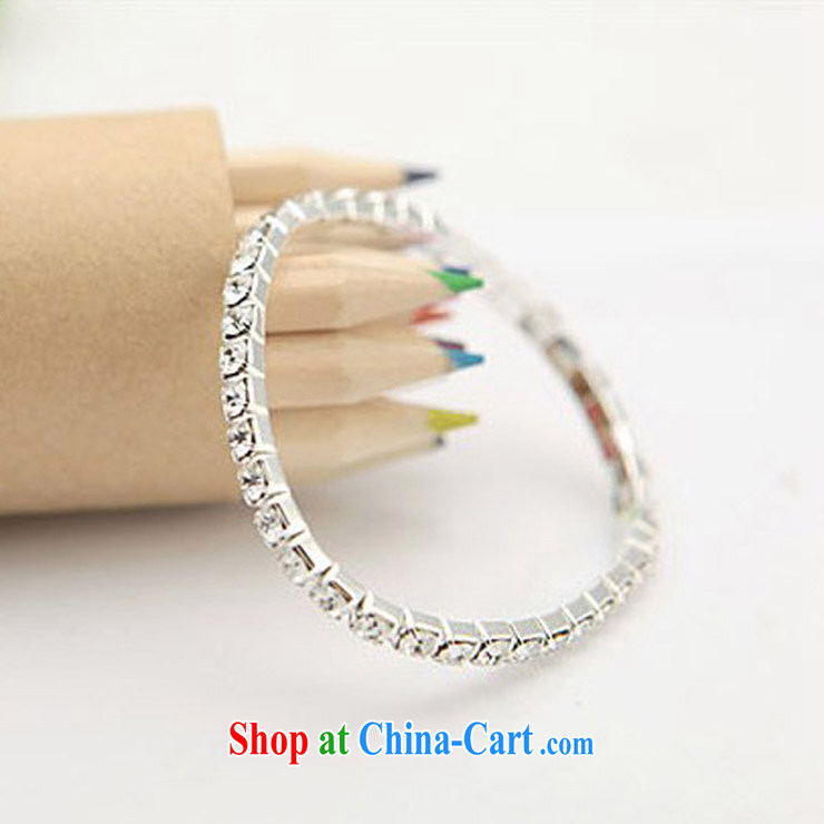 MSlover stylish flash multi-level full drill elastic elastic charm bridal bracelets bracelets wrist jewelry bridal jewelry B 130,801 silver 1 row pictures, price, brand platters! Elections are good character, the national distribution, so why buy now enjoy more preferential! Health