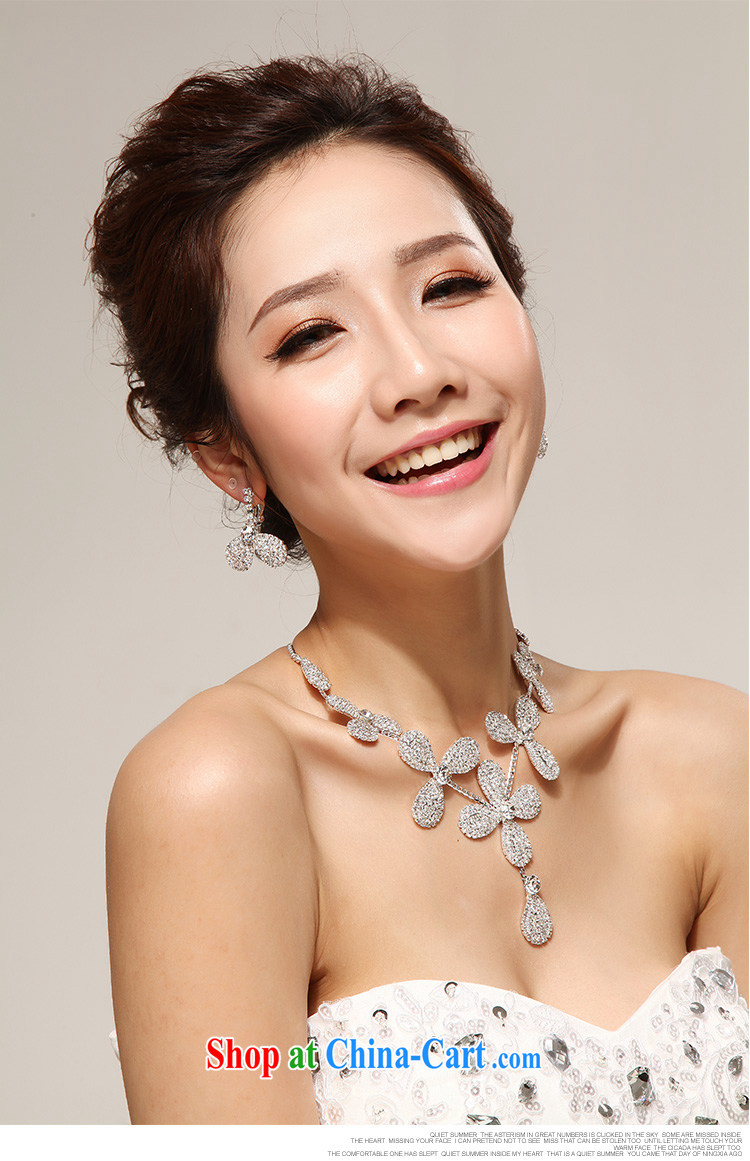 Diane M Ki bridal jewelry accessories high quality ultra-compact flash flower-water diamond necklace Wen Yuen-han Shu banquet jewelry jewelry pictures, price, brand platters! Elections are good character, the national distribution, so why buy now enjoy more preferential! Health