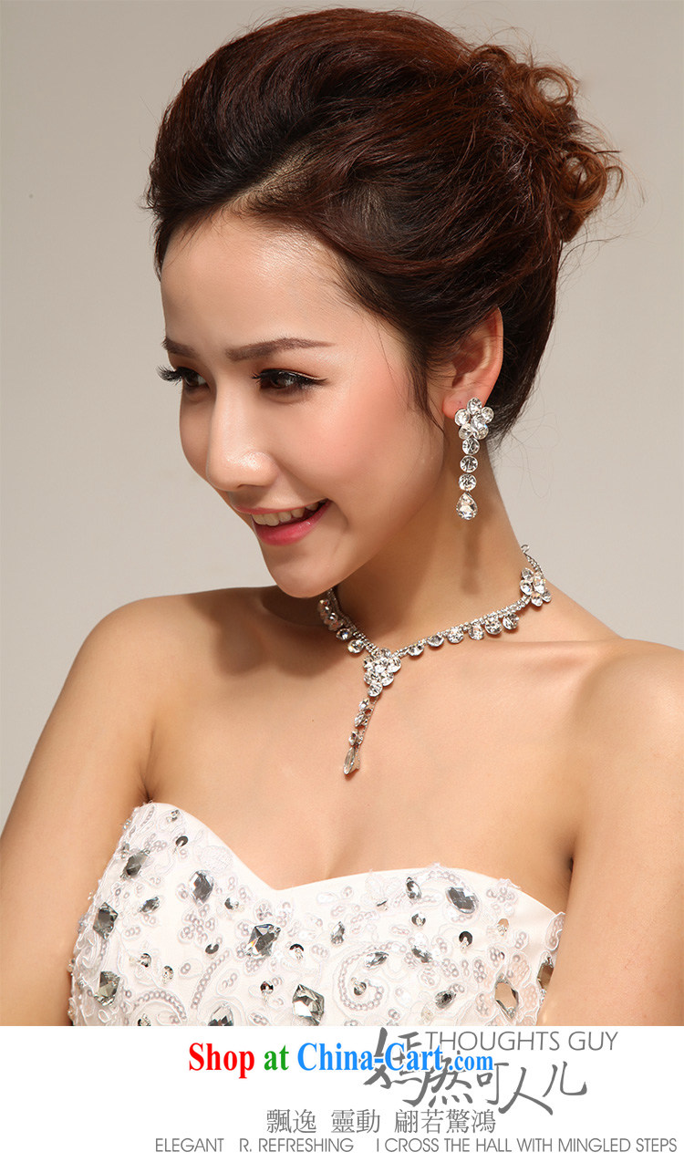 Diane M Qi 2014 marriage mandatory and stylish bridal wedding flower-shaped necklace earrings set shadow floor Jewelry jewelry pictures, price, brand platters! Elections are good character, the national distribution, so why buy now enjoy more preferential! Health