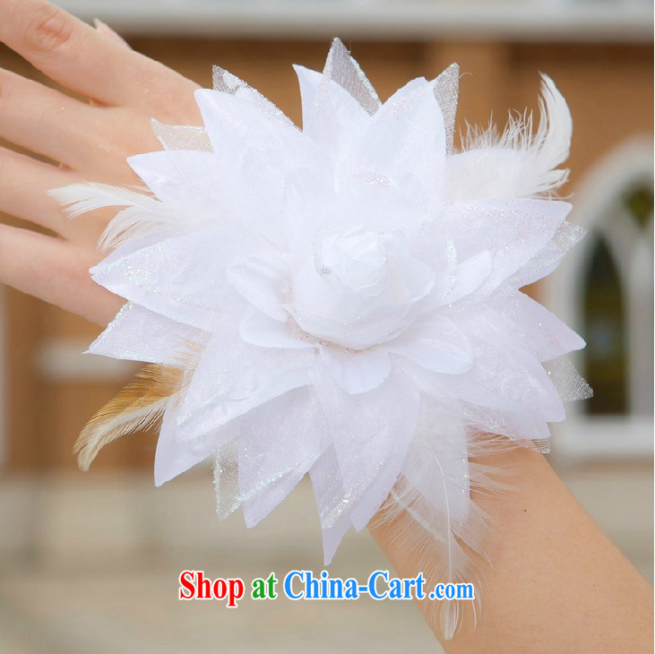Floor wedding show wedding dresses accessories/bride bridesmaid flower chest/Hand/Wrist flower/Head spend 3 a/white pictures, price, brand platters! Elections are good character, the national distribution, so why buy now enjoy more preferential! Health
