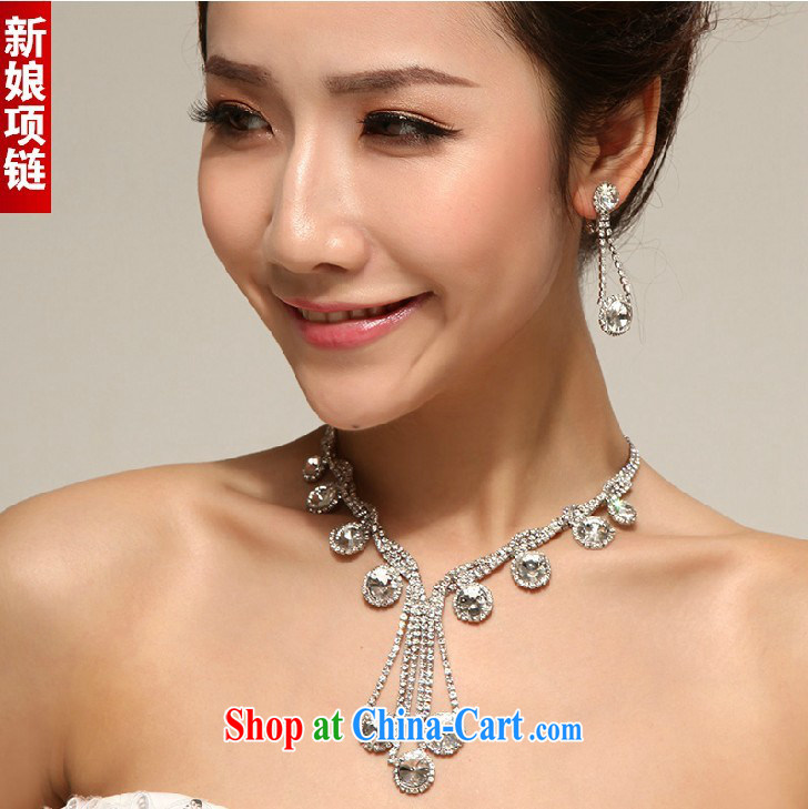 Diane M Qi 11,000 sparkling water droplets, stylish water diamond necklace Korean-style wedding jewelry, film, jewelry and jewelry pictures, price, brand platters! Elections are good character, the national distribution, so why buy now enjoy more preferential! Health