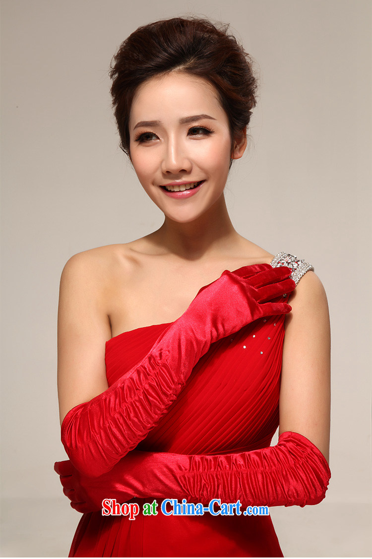 Bridal wedding wedding dresses Satin full refers to 5 refer to long gloves red and classy sense ground 100 style gloves pictures, price, brand platters! Elections are good character, the national distribution, so why buy now enjoy more preferential! Health