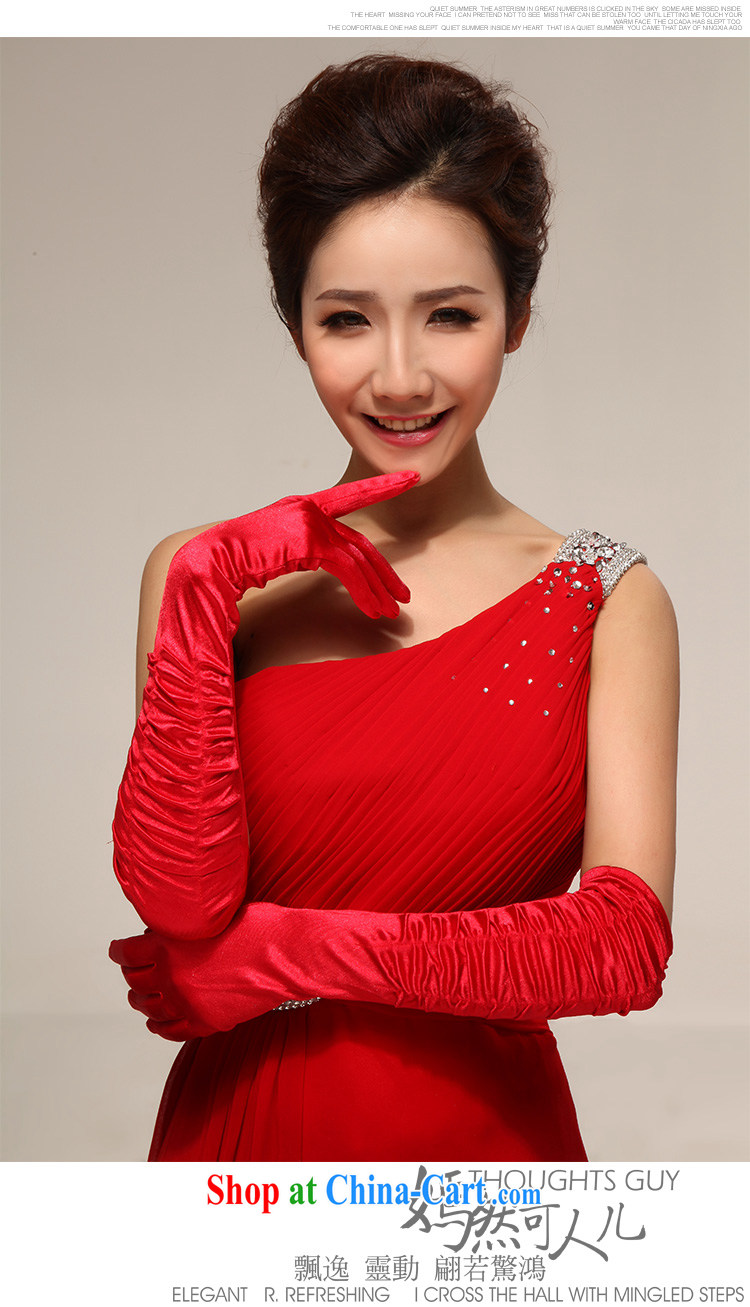 Bridal wedding wedding dresses Satin full refers to 5 refer to long gloves red and classy sense ground 100 style gloves pictures, price, brand platters! Elections are good character, the national distribution, so why buy now enjoy more preferential! Health