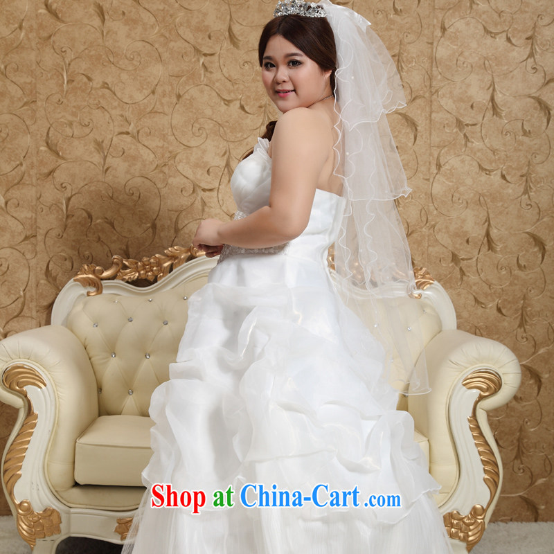 Moon 珪 guijin thick mm KING SIZE XL chest bare the largest XXXXL, bridal wedding wedding, wedding 8 XXXL scheduled 3 Days from Suzhou shipping, 珪 (guijin), online shopping