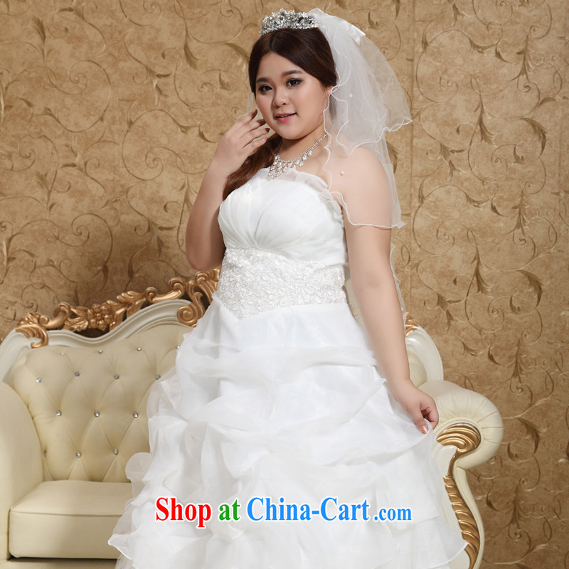 Moon 珪 guijin thick mm KING SIZE XL chest bare the largest XXXXL, bridal wedding wedding, wedding 8 XXXL scheduled 3 Days from Suzhou shipping, 珪 (guijin), online shopping
