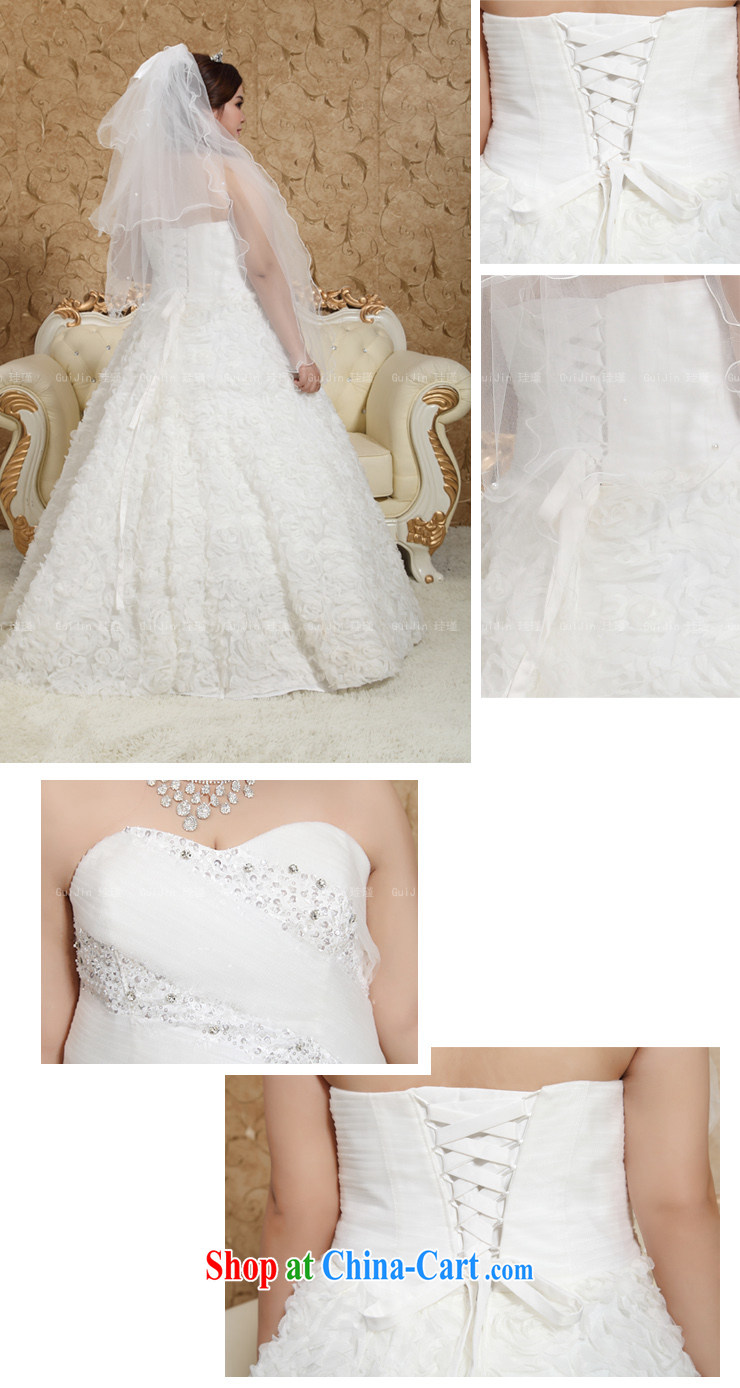 Moon 珪 guijin wedding dresses Korean wiped chest KING SIZE, thick mm XL Princess skirt tied behind with the Code wedding 10 XXXL scheduled 3 days from Suzhou shipping pictures, price, brand platters! Elections are good character, the national distribution, so why buy now enjoy more preferential! Health