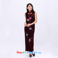 Star magazine, Stretch Wool hand embroidery beads 5 also take high fashion cheongsam dress 201,503 wine red XXXL pictures, price, brand platters! Elections are good character, the national distribution, so why buy now enjoy more preferential! Health