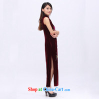 Star magazine, Stretch Wool hand embroidery beads 5 also take high fashion cheongsam dress 201,503 wine red XXXL pictures, price, brand platters! Elections are good character, the national distribution, so why buy now enjoy more preferential! Health