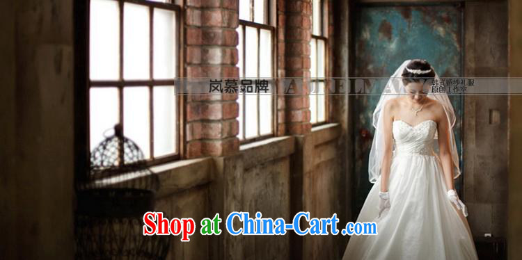 LAURELMARY sponsors the 2015 new Korean version Design simple Erase chest super sweet bridal wedding dresses white XL (B = 95/W = 79) pictures, price, brand platters! Elections are good character, the national distribution, so why buy now enjoy more preferential! Health
