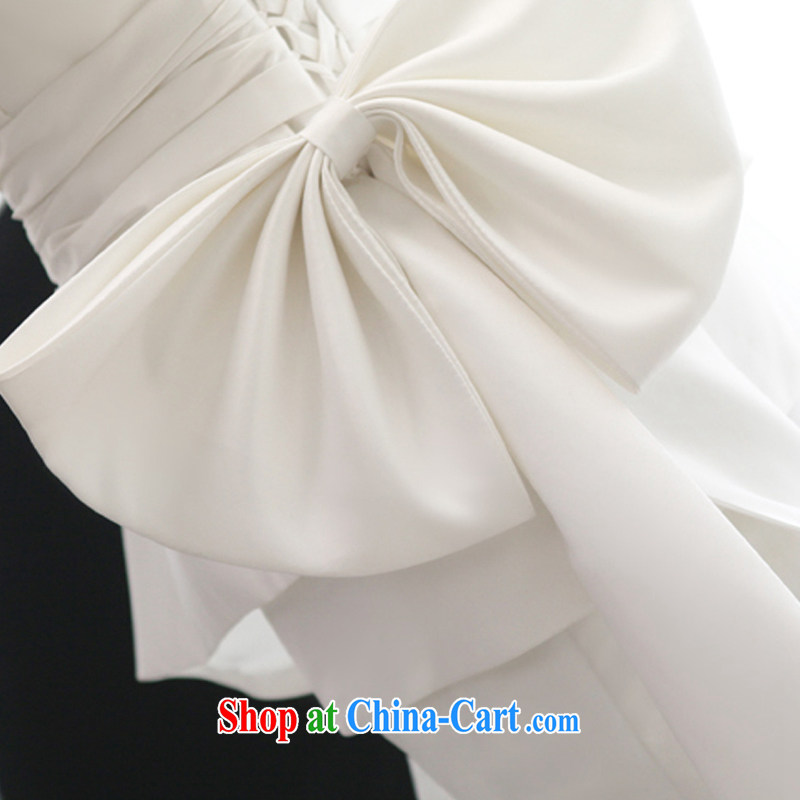 LAURELMARY sponsors the 2015 new Korean version and stylish beauty high waist The bowtie erase chest wedding dresses ivory XL (B = 95/W = 79), sponsors, and, on-line shopping