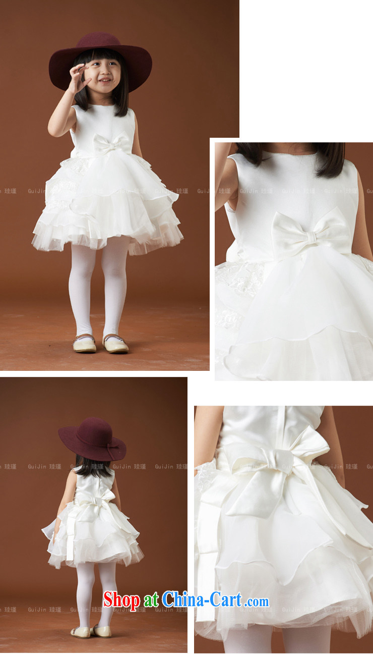 Moon 珪 guijin dresses children show children serving dance uniforms white dream Small cute shaggy dress small children wedding 8m White 6 yards from Suzhou shipping pictures, price, brand platters! Elections are good character, the national distribution, so why buy now enjoy more preferential! Health
