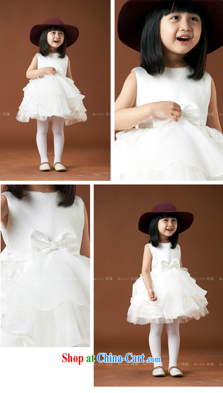 Moon 珪 guijin dresses children show children serving dance uniforms white dream Small cute shaggy dress small children wedding 8m White 6 yards from Suzhou shipping pictures, price, brand platters! Elections are good character, the national distribution, so why buy now enjoy more preferential! Health
