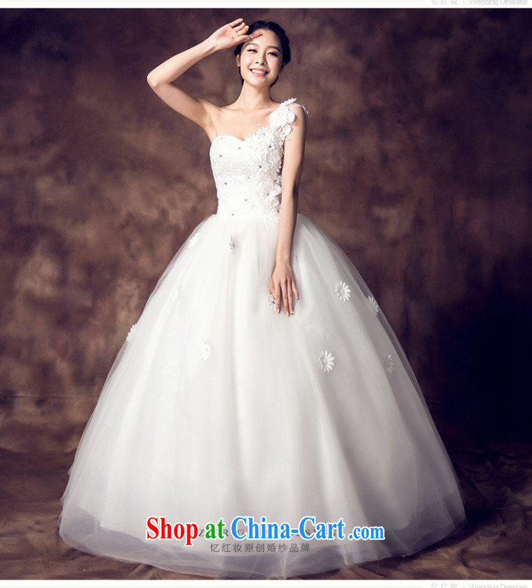 Recall that the red makeup, summer the shoulder the shoulder sweet petals with Korean-style smears chest wedding dresses larger pregnant women to wear H 13,702 white S pictures, price, brand platters! Elections are good character, the national distribution, so why buy now enjoy more preferential! Health